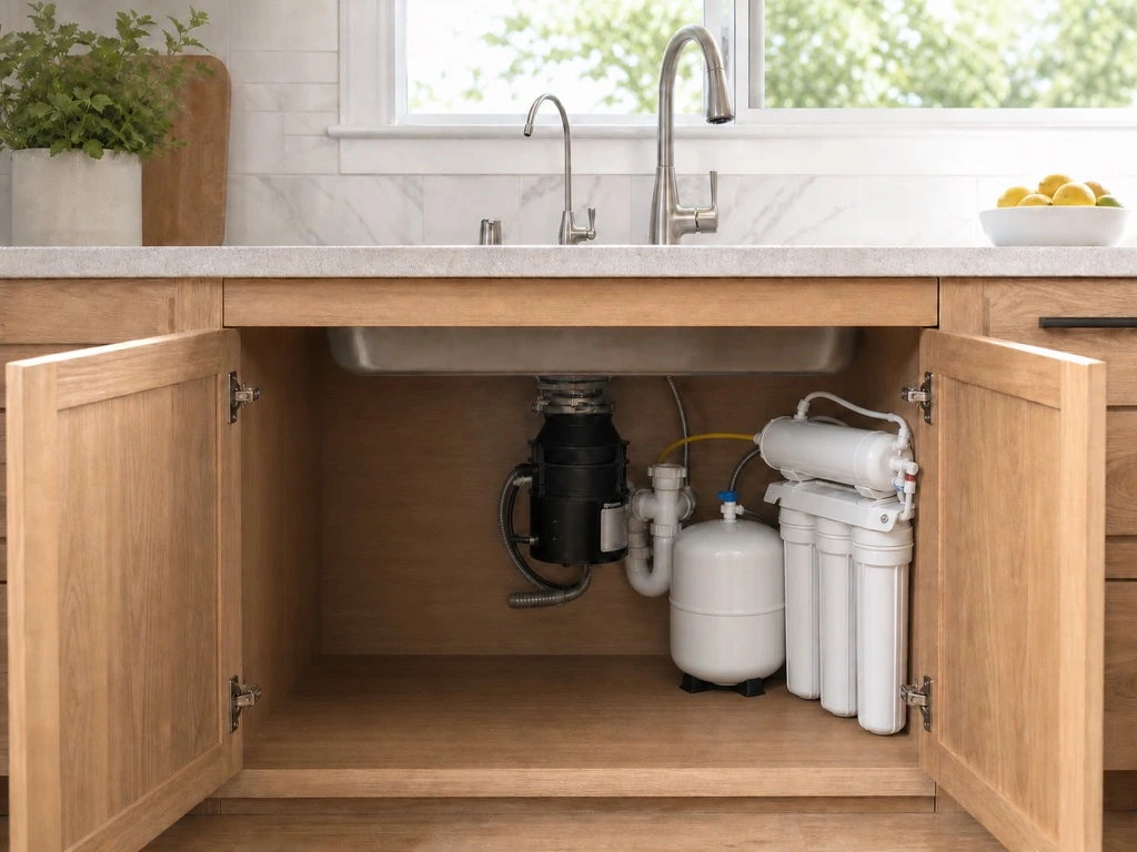 HydroSip under-sink reverse osmosis and drinking-water faucet