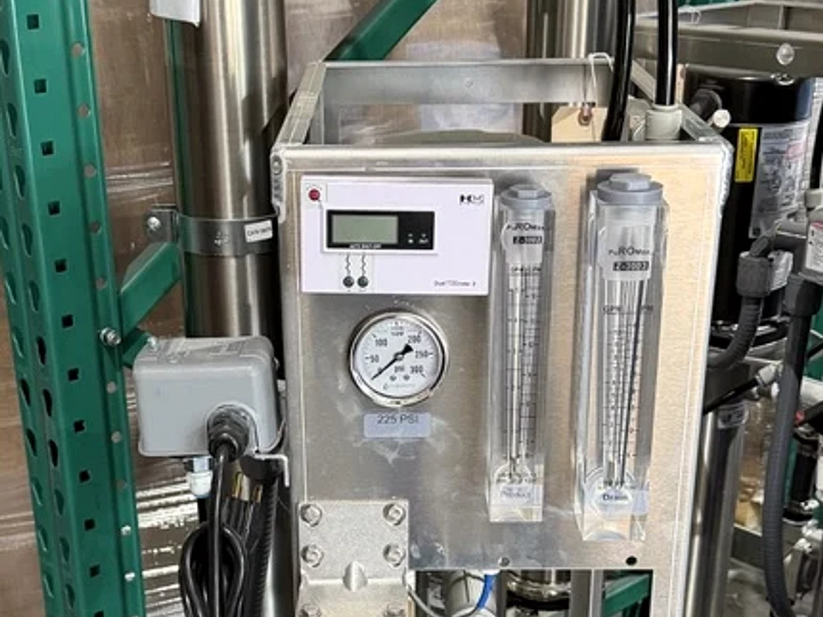 Front view of Hydro360™ RO whole-home reverse-osmosis equipment